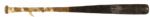 1982 Darrel Porter St. Louis Cardinals Autographed Louisville Slugger Professional Model Game Used Bat (MEARS A10)