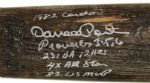 1982 Darrel Porter St. Louis Cardinals Autographed Louisville Slugger Professional Model Game Used Bat (MEARS A10)