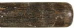 1982 Darrel Porter St. Louis Cardinals Autographed Louisville Slugger Professional Model Game Used Bat (MEARS A10)