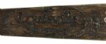 1982 Darrel Porter St. Louis Cardinals Autographed Louisville Slugger Professional Model Game Used Bat (MEARS A10)