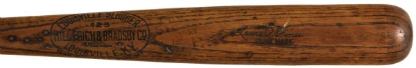 1921 Lewis Fonseca Cincinnati Reds H&B Louisville Slugger Professional Model Game Used Bat (MEARS A8) Rookie Year