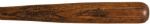 1921 Lewis Fonseca Cincinnati Reds H&B Louisville Slugger Professional Model Game Used Bat (MEARS A8) Rookie Year