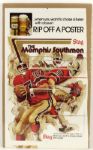 1974 WFL Memphis Southmen 16 1/2" x 29" Stag Beer Promotional 