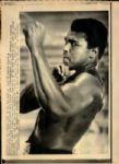 1966-96 Cassius Clay / Muhammad Ali The Denver Post Photo Archives Original Photos (Denver Post Archives Hologram/MEARS Photo LOA) - Lot of 35