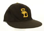 1969-73 circa San Diego Padres Professional Model Game Cap (MEARS LOA) "Inaugural Style"