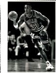 1987-95 Scottie Pippen Chicago Bulls Central Arkansas "TSN Collection Archives" Original 8" x 10" Photos (Sporting News Collection Hologram/MEARS LOA) - Lot of 5