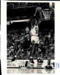 1987-95 Scottie Pippen Chicago Bulls Central Arkansas TSN Collection Archives Original 8 x 10 Photos (Sporting News Collection Hologram/MEARS LOA) - Lot of 5