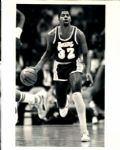 1978-91 Earvin Magic Johnson Los Angeles Lakers MSU TSN Collection Archives Original Photos (Sporting News Collection Hologram/MEARS LOA) - Lot of 4
