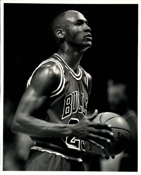1988-91 Michael Jordan Chicago Bulls "TSN Collections Archives" Original 8" x 10" Photos (Sporting News Collection Hologram/MEARS LOA) - Lot of 8