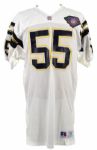 1994 Junior Seau San Diego Chargers Game Issued Jersey w/75th Anniversary Patch 