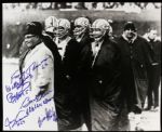 1960s Green Bay Packers Signed 16" x 20" Photo w/Willie Davis Fuzzy Thurston Starr Willie Wood Lionel Aldridge (7 Sigs.) 