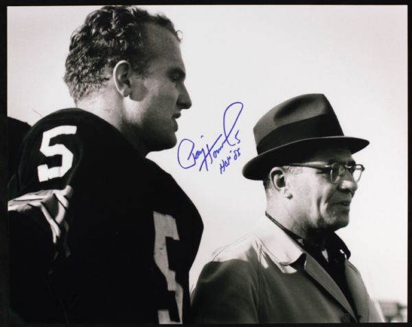 1990s Paul Hornung Green Bay Packers Signed 16" x 20" Photo (MEARS LOA) 