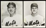 1969 New York Mets 8" x 10" Photo - Sent to Press Corps 14 w/Tug McGraw Tom Seaver Gil Hodges 