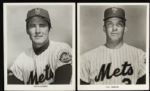 1969 New York Mets 8 x 10 Photo - Sent to Press Corps 14 w/Tug McGraw Tom Seaver Gil Hodges 