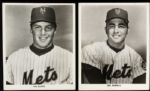 1969 New York Mets 8 x 10 Photo - Sent to Press Corps 14 w/Tug McGraw Tom Seaver Gil Hodges 