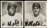 1969 New York Mets 8 x 10 Photo - Sent to Press Corps 14 w/Tug McGraw Tom Seaver Gil Hodges 