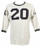 1960s #20 Game Worn Football Durene Jersey (MEARS LOA)