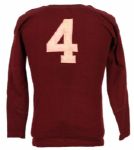 1930s-40s #4 Game Worn Jersey Made By Mitchell & Ness (MEARS LOA)