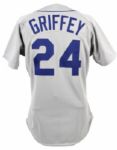 1991 Ken Griffey Jr. Seattle Mariners Game Worn Road Jersey (MEARS LOA) 