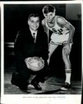 1968 "Pistol" Pete & Press Maravich LSU Tigers "TSN Collection Archives" Original 8" x 10" Photo (Sporting News Collection Hologram/MEARS LOA)