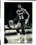 1988-91 Magic Johnson Los Angeles Lakers "TSN Collection Archives" Original 8" x 10" Photos (Sporting News Collection Hologram/MEARS LOA) - Lot of 2