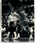 1988-91 Michael Jordan Magic Johnson Bulls Lakers "TSN Collection Archives" Original 8" x 10" Photos (Sporting News Collection Hologram/MEARS LOA) - Lot of 2