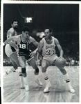 1969 Elgin Baylor Los Angeles Lakers TSN Collection Archives Original 8 x 10 Photos (Sporting News Collection Hologram/MEARS LOA) - Lot of 2