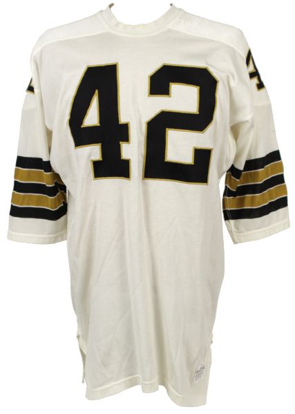 1960s New Orleans Saints Prototype Salesmans Sample Durene Jersey 