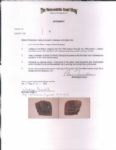 1960s Bobby Richardson New York Yankees Game Used Glove w/Richardson Signed Letter (MEARS LOA)