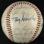 1965 Philadelphia Phillies Team Signed ONL (Giles) Baseball w/24 Sigs. - JSA 