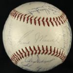 1965 Philadelphia Phillies Team Signed ONL (Giles) Baseball w/24 Sigs. - JSA 
