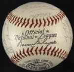 1965 Philadelphia Phillies Team Signed ONL (Giles) Baseball w/24 Sigs. - JSA 