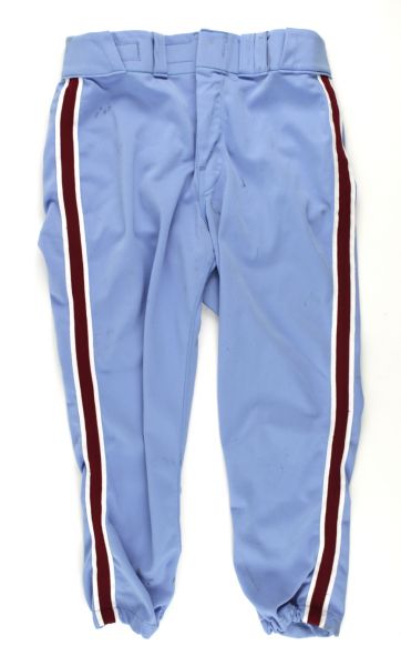 1981 Steve Carlton Philadelphia Phillies Game Worn Signed Pants (MEARS LOA)