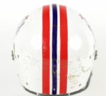 1970s Early New England Patriots Game Worn Suspension Helmet Attributed to Ed Phillpott (MEARS LOA) 