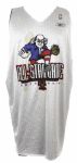 2002 Michael Jordan Chicago Bulls Washington Wizards Final All Star Practice Jersey - w/Photo Match (LOA Amy Hunter/MEARS)