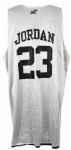 2002 Michael Jordan Chicago Bulls Washington Wizards Final All Star Practice Jersey - w/Photo Match (LOA Amy Hunter/MEARS)