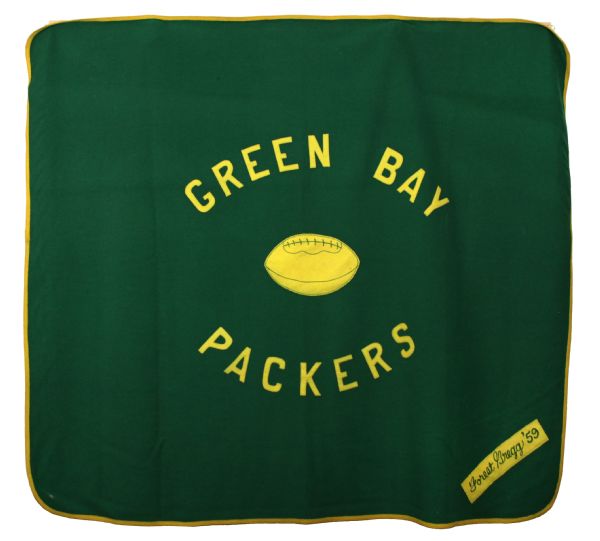 1959 Forrest Gregg Green Bay Packers Personal 54" x 60"Blanket