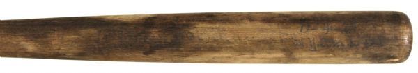 1921 Bob Meusel New York Yankees H&B Louisville Slugger Side Written Lathe Bat (MEARS Authentic)