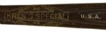 1944-45 Joe Glenn 8th Army Chicks Krens Special Professional Model Game Used Bat (MEARS Authentic) 