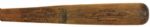 1932 Rogers Hornsby Chicago Cubs H&B Louisville Slugger Professional Model Game Used Bat (MEARS A6.5)