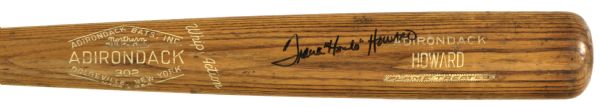 1961-64 Frank Howard Los Angeles Dodgers Autographed Adirondack Professional Model Game Used Bat (MEARS A9)