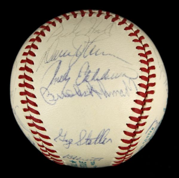  1970 Baltimore Orioles Team signed Spalding OAL Cronin Baseball (25 signatures) 