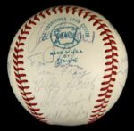  1970 Baltimore Orioles Team signed Spalding OAL Cronin Baseball (25 signatures) 