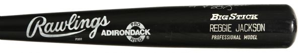 1980s Reggie Jackson California Angels Signed Store Model Bat (MEARS LOA) 