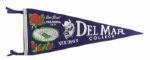 1960s-70s College Football Full Size Pennant Collection Incl. Many Rose Bowl Wisconsin Purdue MSU Indiana (Lot of 15)