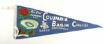 1960s-70s College Football Full Size Pennant Collection Incl. Many Rose Bowl Wisconsin Purdue MSU Indiana (Lot of 15)