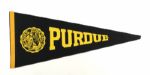 1960s-70s College Football Full Size Pennant Collection Incl. Many Rose Bowl Wisconsin Purdue MSU Indiana (Lot of 15)