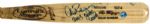 2003 Alex Rodriguez Texas Rangers MVP Season Autographed Louisville Slugger Professional Model Game Used Bat (MEARS A9) w/Rodriguez LOA 