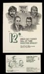 1980s-2000s Packer Hall of Fame Program & Other Team Related Publications 