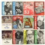 1929-67 College & NFL Football Guide (Lot of 26)